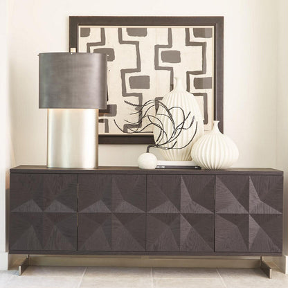 Cantilevered Star Media Cabinet