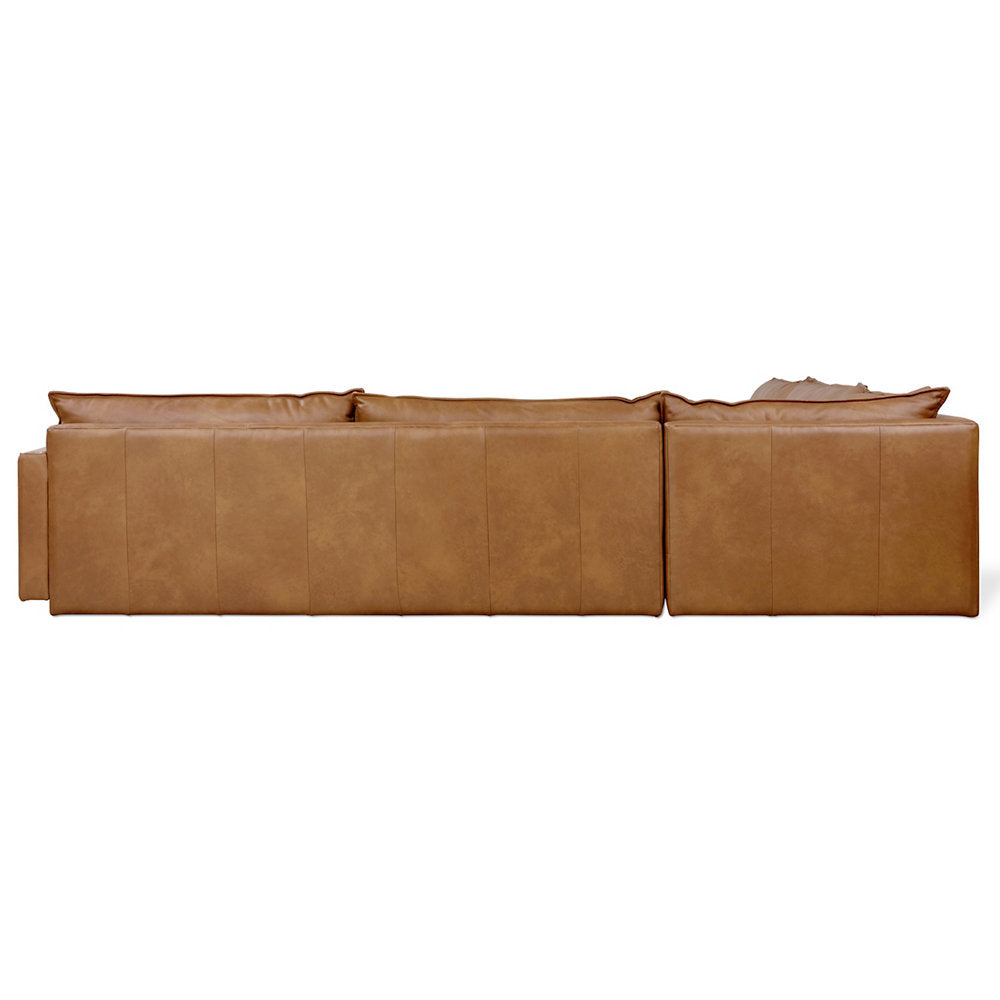 Sola Bi-Sectionala Leather Sofa