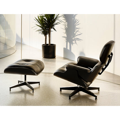 Eames Lounge Chair with Ottoman - Ebony