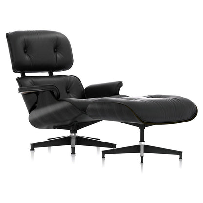 Eames Lounge Chair with Ottoman - Ebony