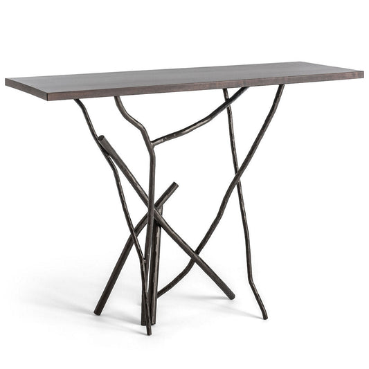 Brindille Wood Top Rectangular Console Table