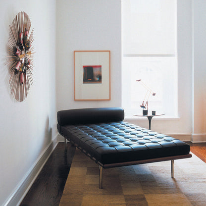 Barcelona Couch with Black Straps