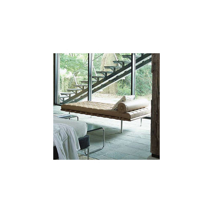 Barcelona Couch with Straps in Matching Leather