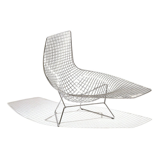 Bertoia Asymmetric Chaise, Unupholstered