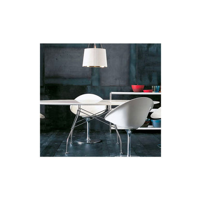 Glossy Oval Dining Table