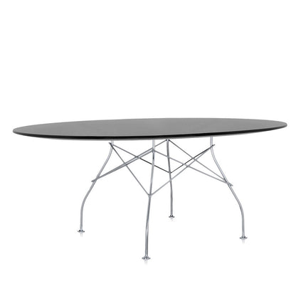 Glossy Oval Dining Table