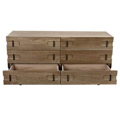 David 6 Drawer Sideboard