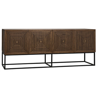 Lanon Sideboard with Steel Base