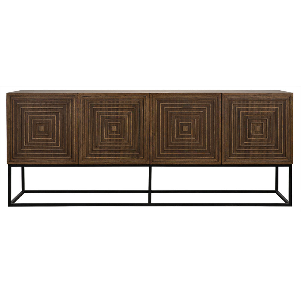 Lanon Sideboard with Steel Base
