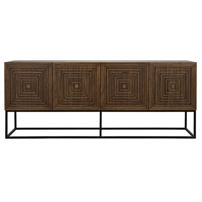 Lanon Sideboard with Steel Base