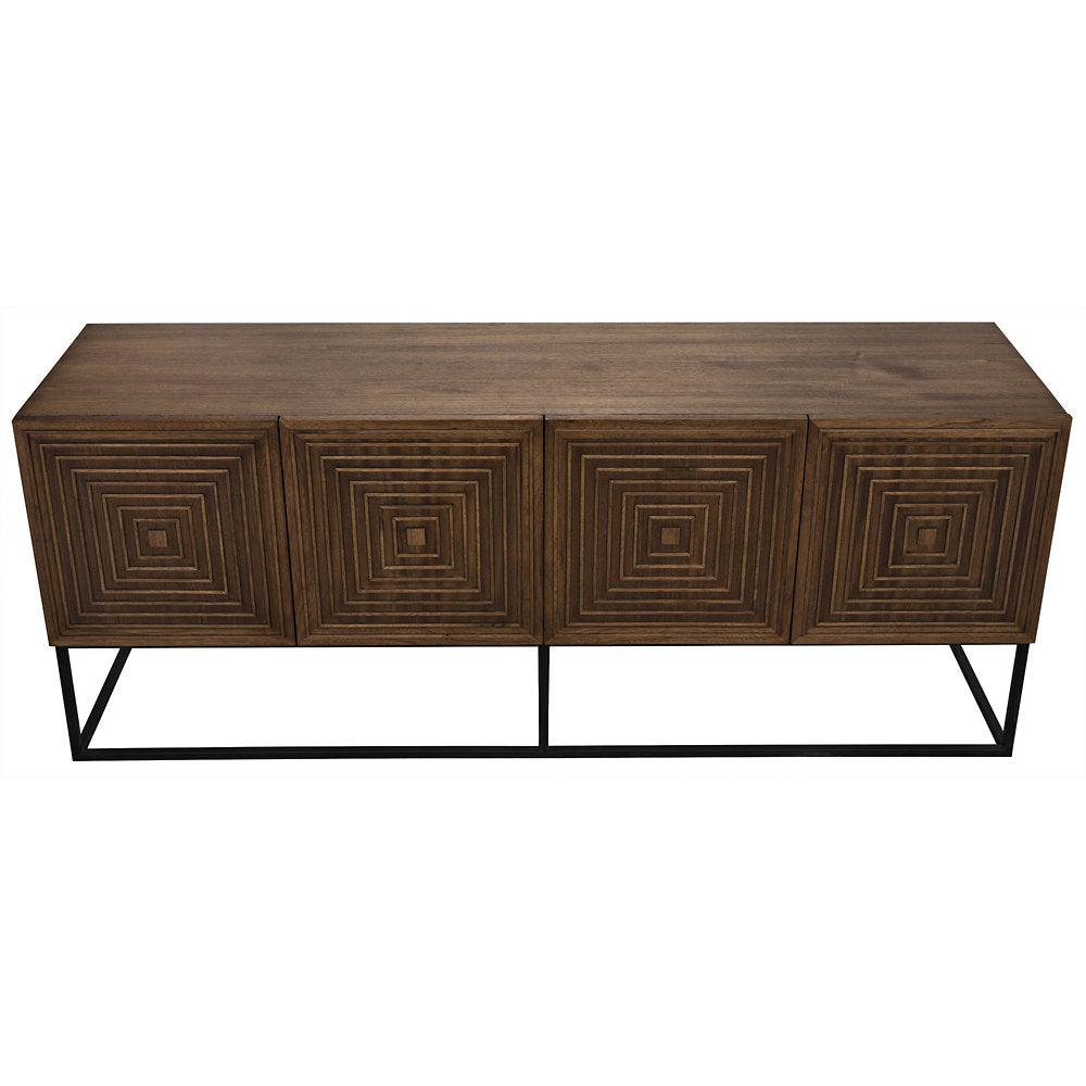 Lanon Sideboard with Steel Base
