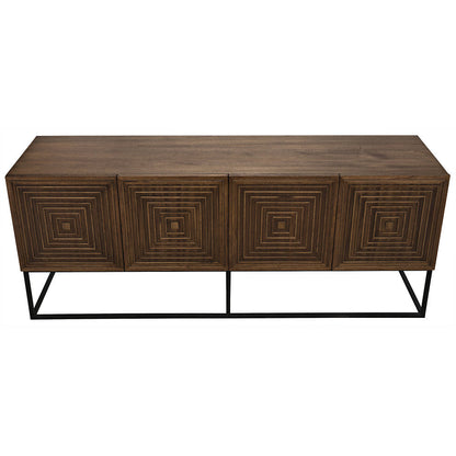 Lanon Sideboard with Steel Base