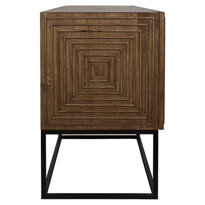 Lanon Sideboard with Steel Base