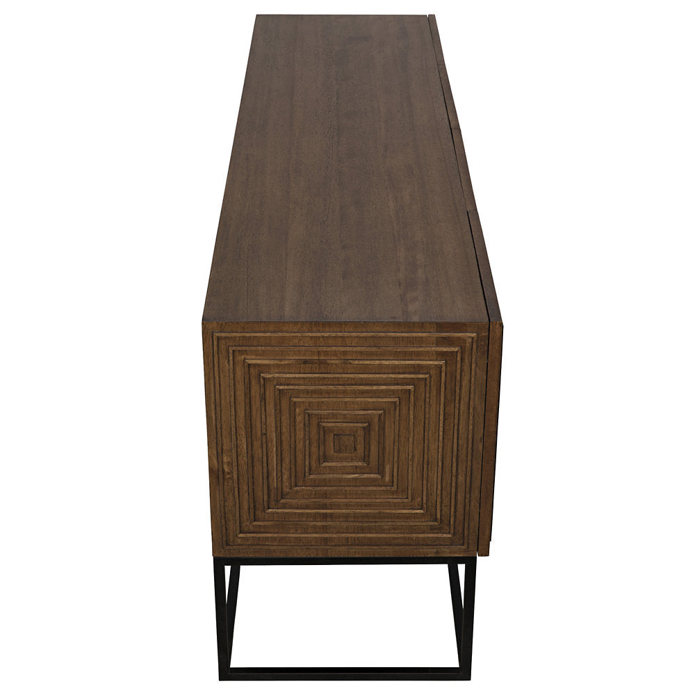 Lanon Sideboard with Steel Base