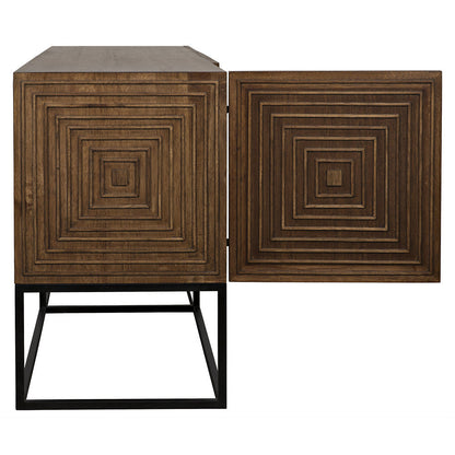Lanon Sideboard with Steel Base