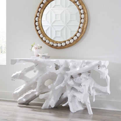 Beau Cast Root Console Table