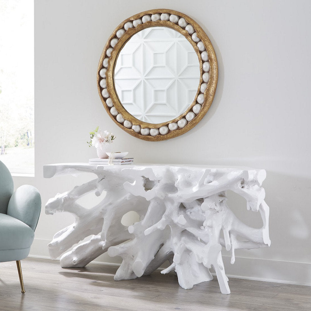 Beau Cast Root Console Table