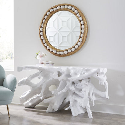 Beau Cast Root Console Table