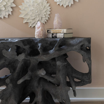 Beau Cast Root Console Table