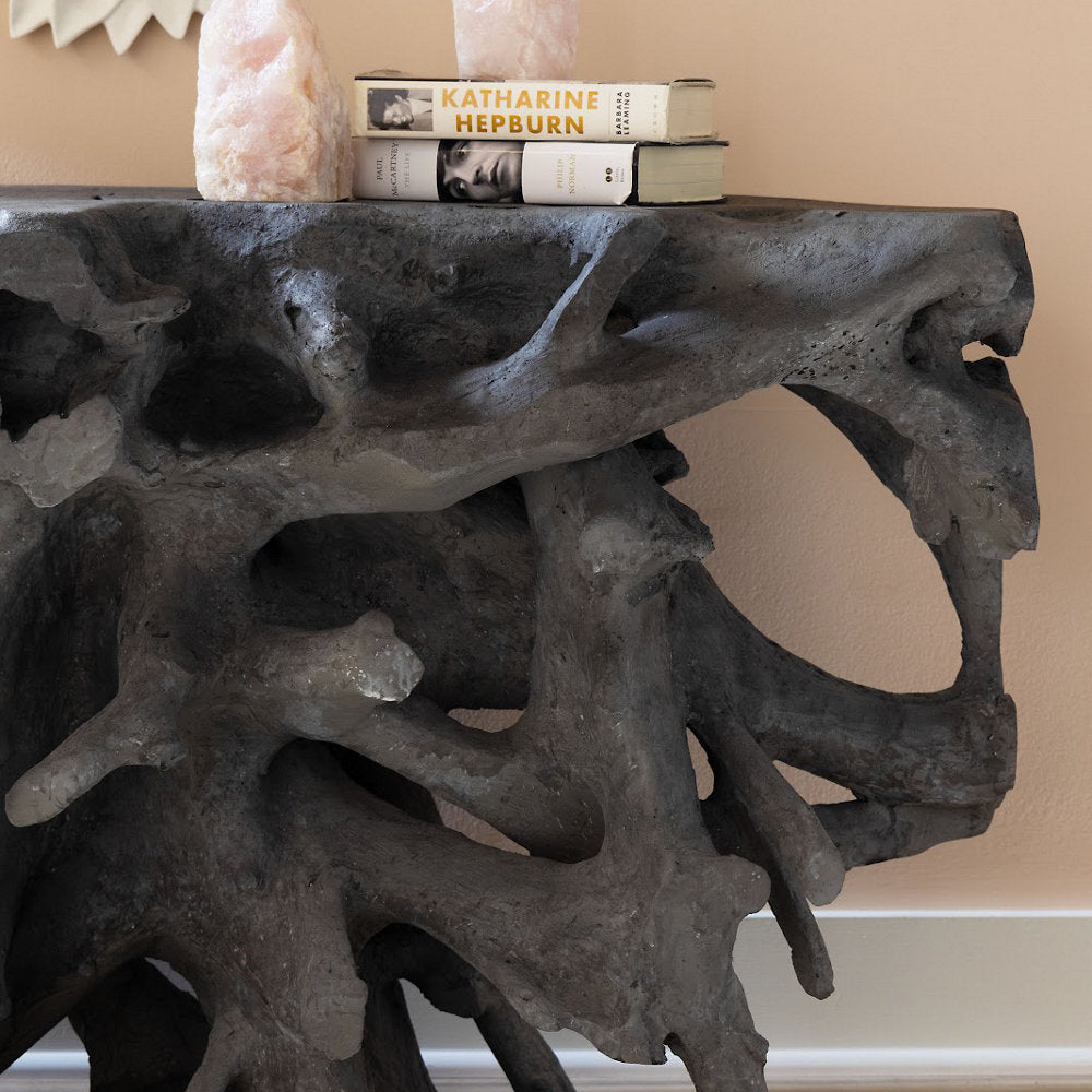 Beau Cast Root Console Table