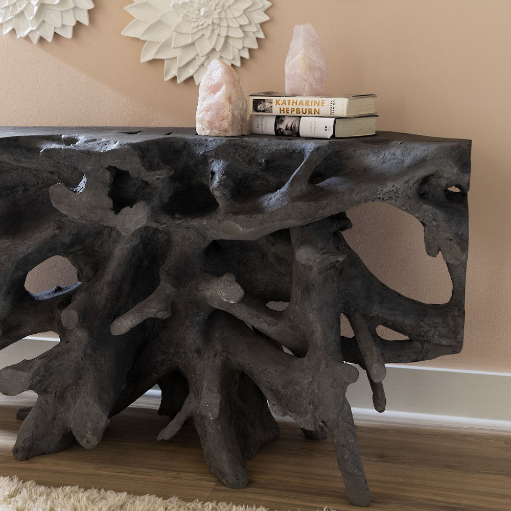 Beau Cast Root Console Table