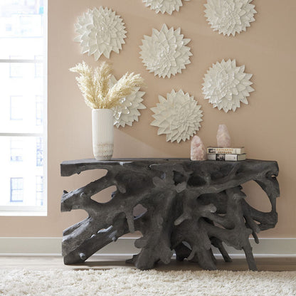 Beau Cast Root Console Table