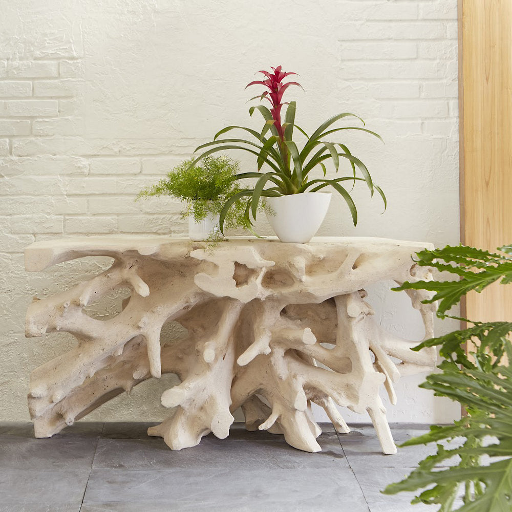 Beau Cast Root Console Table