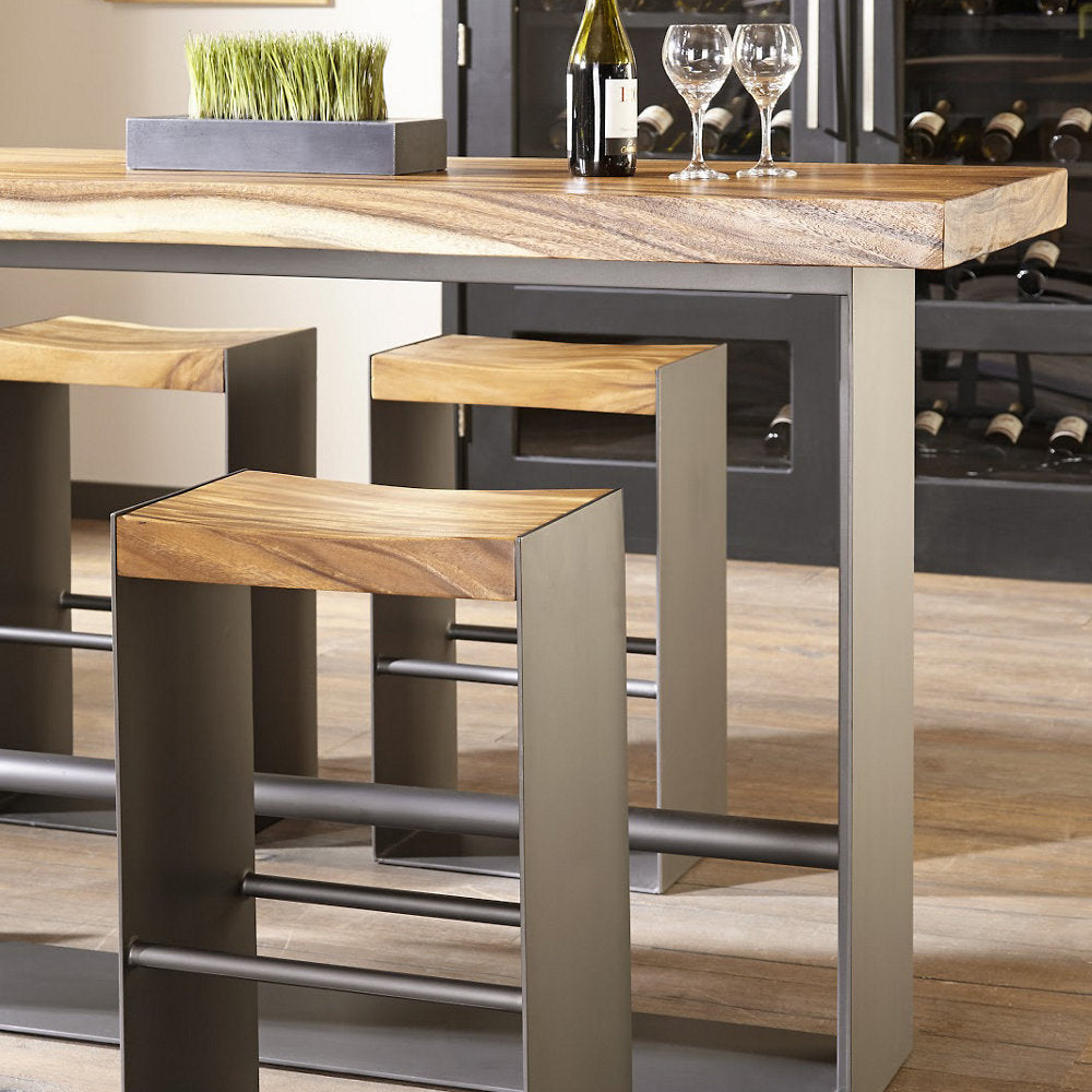 Iron Frame Bar Table