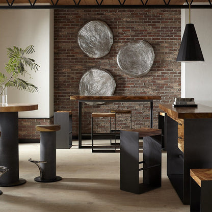 Iron Frame Bar Table