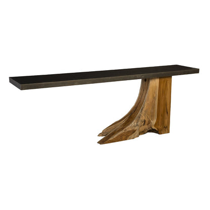 Teak Wood Console Table
