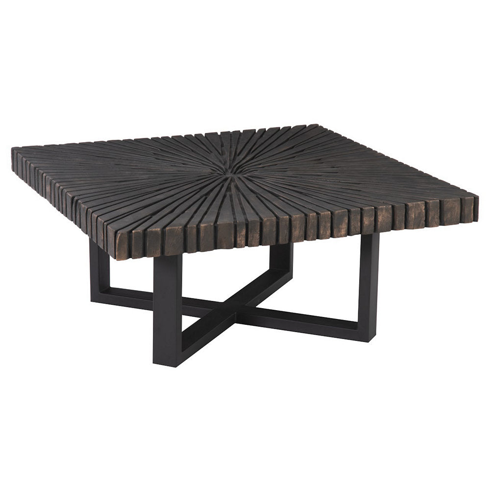 Chainsaw Square Coffee Table