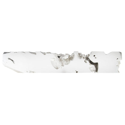 Freeform Rectangular Console Table