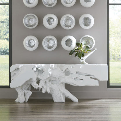 Freeform Rectangular Console Table