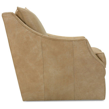 Kara Leather Swivel Chair