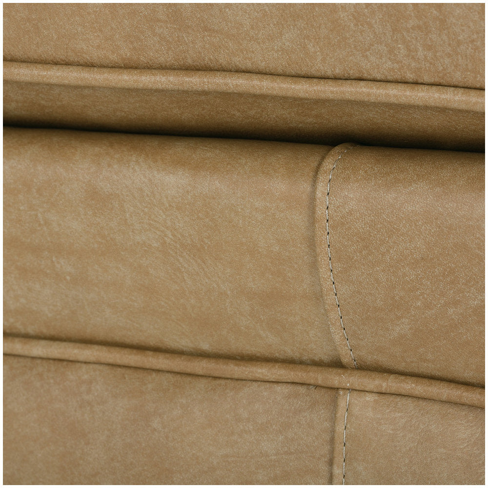 Kara Leather Swivel Chair