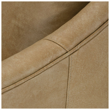 Kara Leather Swivel Chair