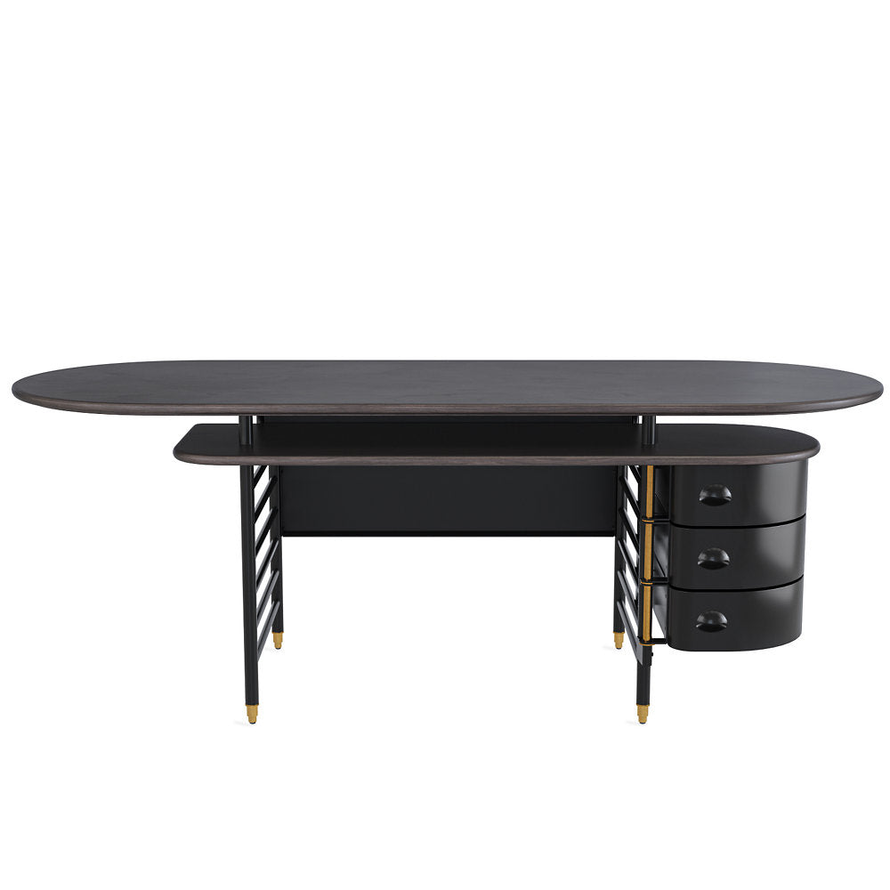 Frank Lloyd Wright Racine Desk with Storage