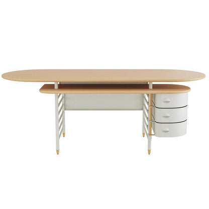Frank Lloyd Wright Racine Desk with Storage