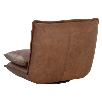 Colson Swivel Armless Chair