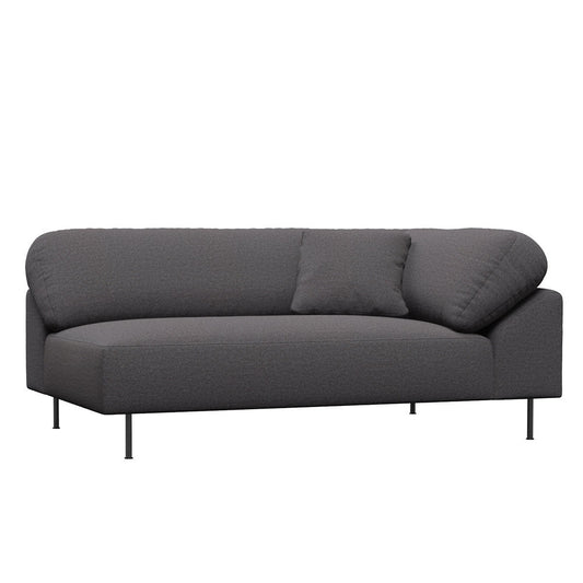 Collar Open End Sofa