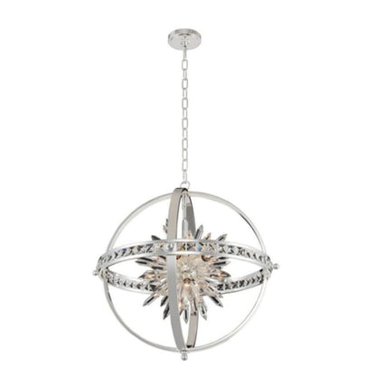 Allegri Angelo 26" Wide Pendant with Firenze Crystal