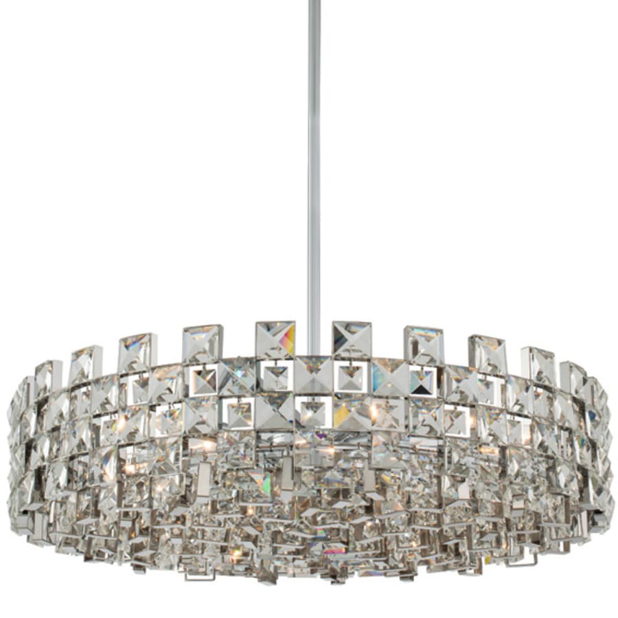 Allegri Piazze 9 Light 29" Wide Crystal Pendant