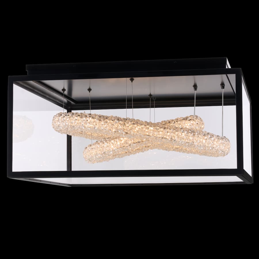 Allegri Lina Esterno 32" Wide LED Flush Mount Outdoor Ceiling Fixture