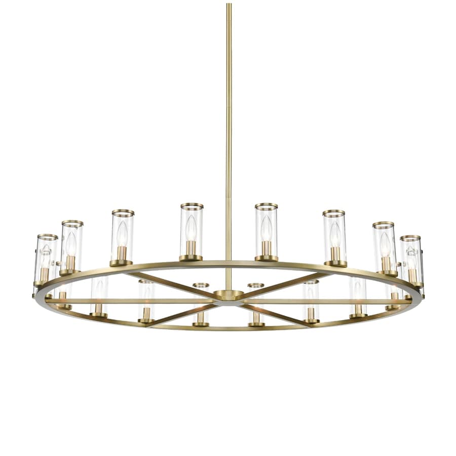 Alora Lighting Revolve 18 Light 47" Wide Taper Candle Chandelier