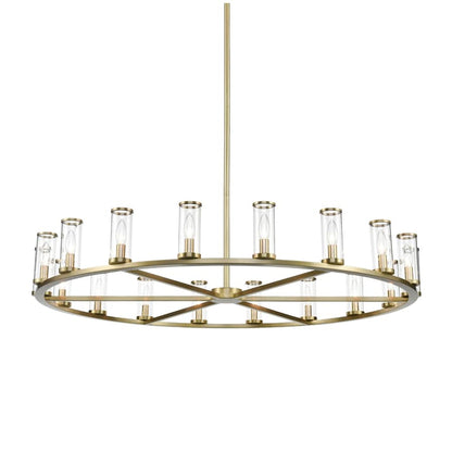 Alora Lighting Revolve 18 Light 47" Wide Taper Candle Chandelier