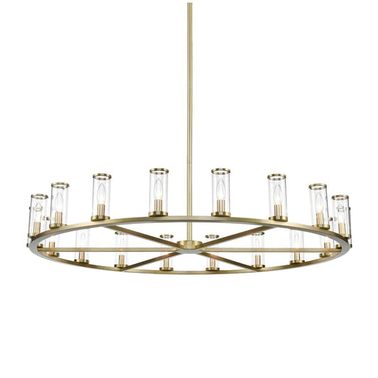 Alora Lighting Revolve 18 Light 47" Wide Taper Candle Chandelier