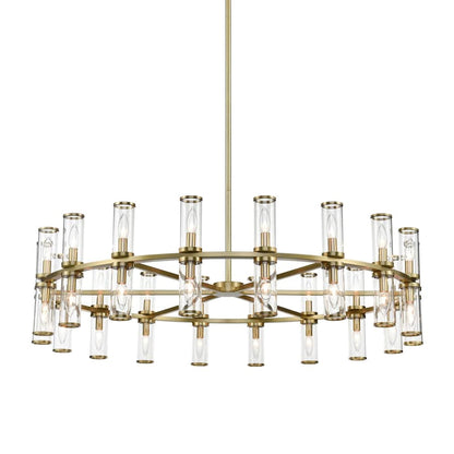 Alora Lighting Revolve 36 Light 47" Wide Taper Candle Chandelier