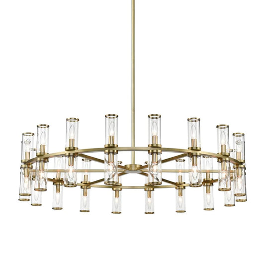 Alora Lighting Revolve 36 Light 47" Wide Taper Candle Chandelier