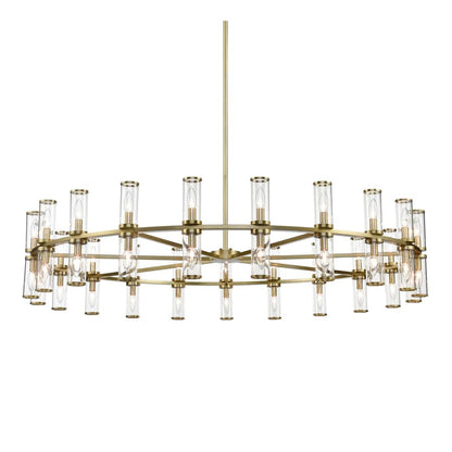 Alora Lighting Revolve 42 Light 60" Wide Taper Candle Chandelier