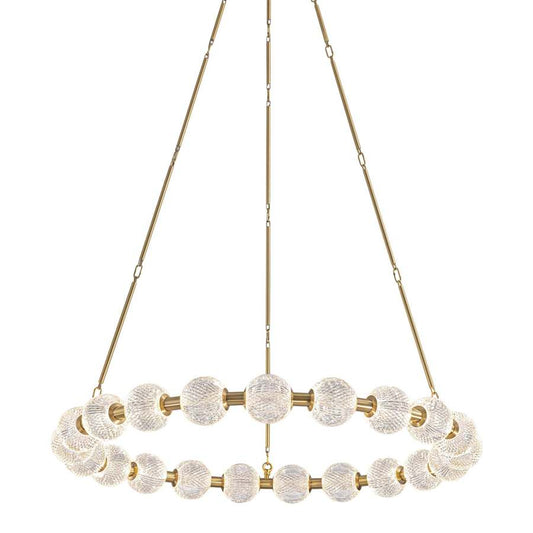 Alora Lighting Marni 42" Wide LED Ring Chandelier
